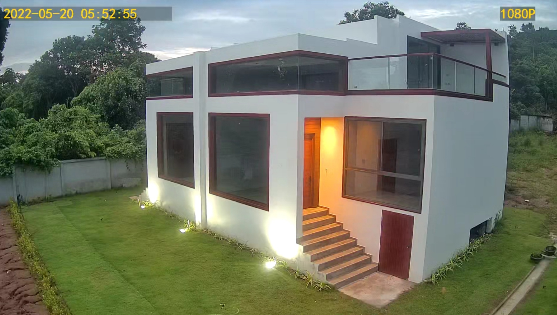 2-Bedroom Villa — exterior, evening lighting